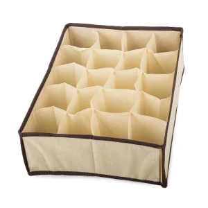 Organizér na ponožky do zásuvky – textilní, přehledné třídění