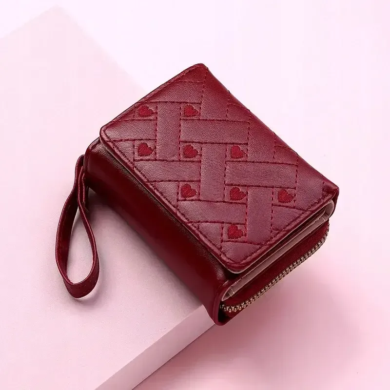 Červená peněženka PURSE RED25