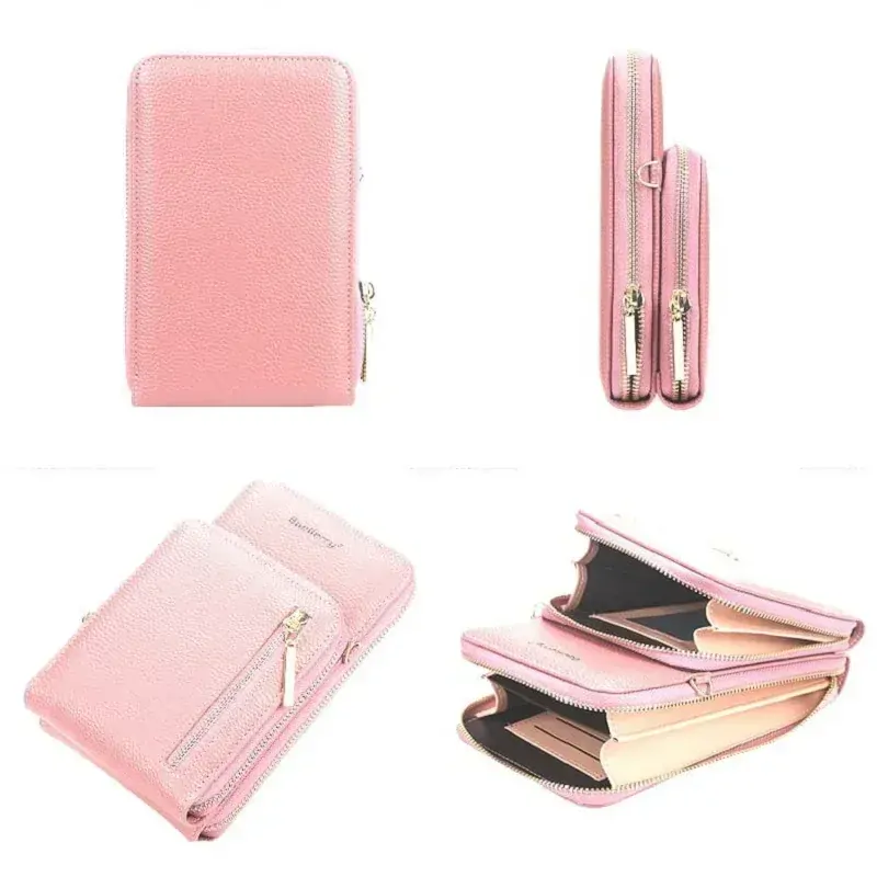 Dámská kabelka na mobil Baellerry B14 růžová crossbody