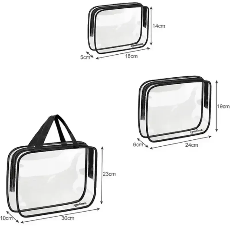 Toaletní taštička 3v1 – kosmetický organizér na cestování