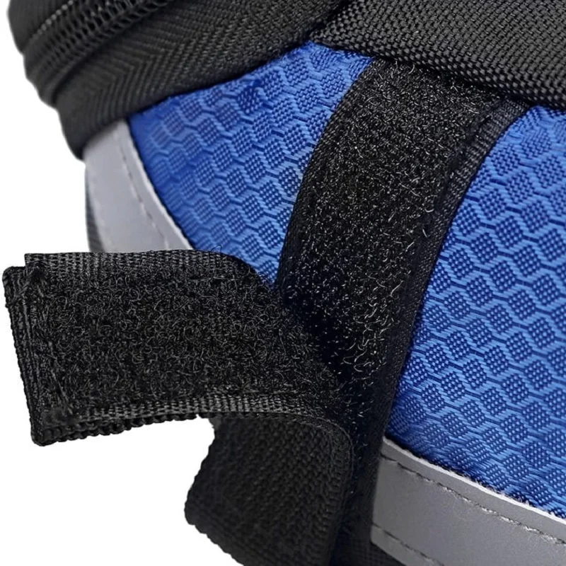 Modrá cyklistická brašna pod sedlo B-SOUL T47M