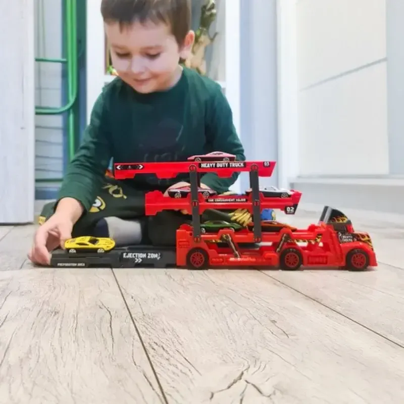 Nákladní kamion s auty Kruzzel RO22515