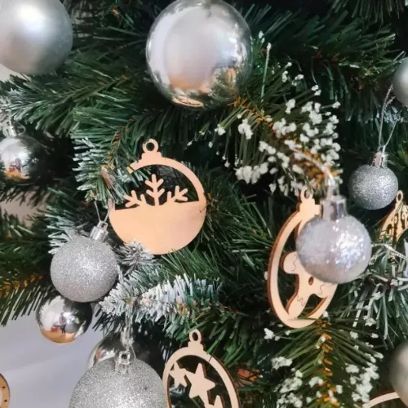 Vánoční dřevěné ozdoby Ruhhy RO19913