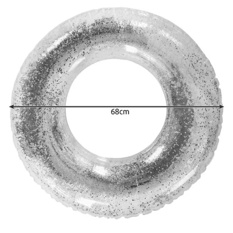 Nafukovací kruh se třpytkami RO105
