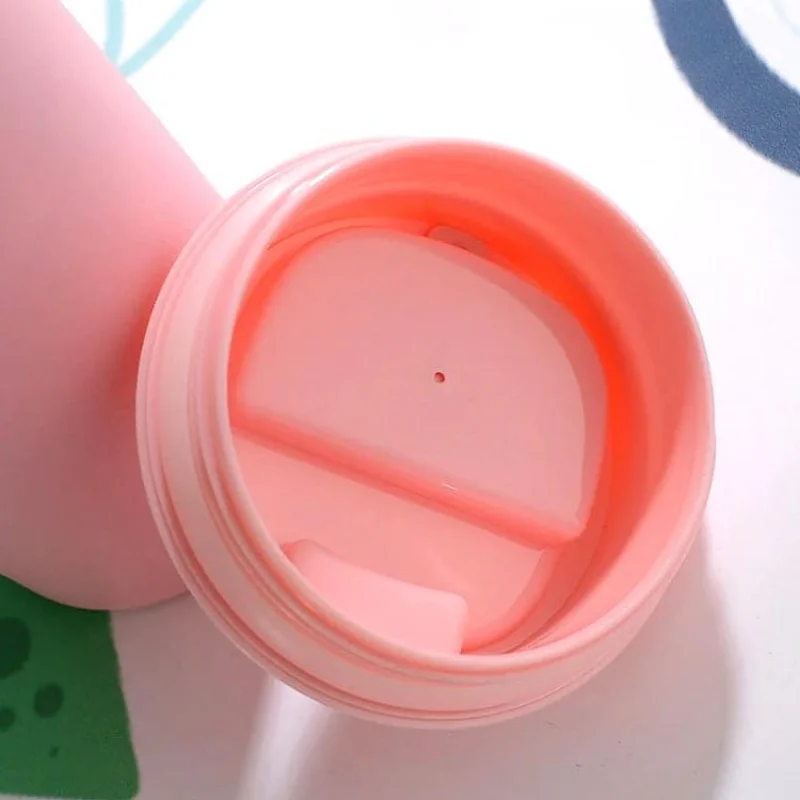 Velký termohrnek na kávu růžový