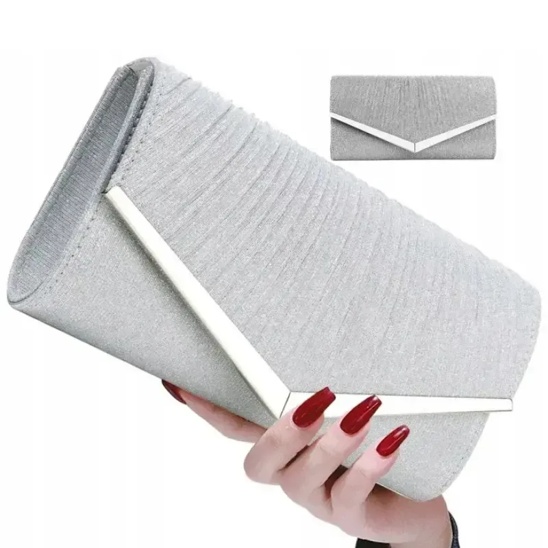 Dámská kabelka stříbrná