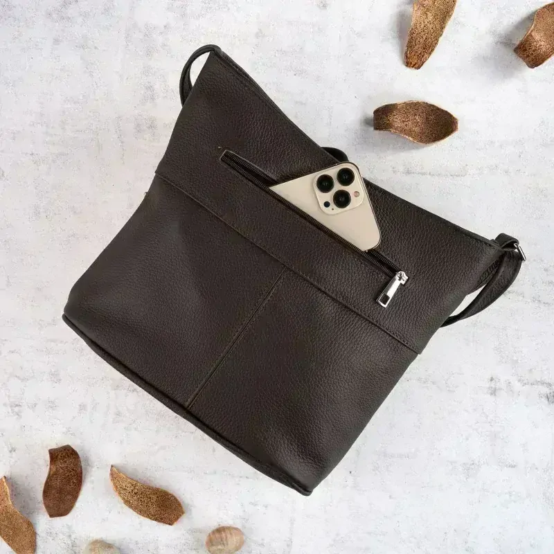 Dámská kožená kabelka PAOLO Z53