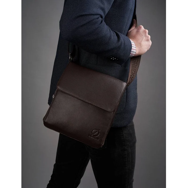 Pánská kožená taška BRODRENE G03