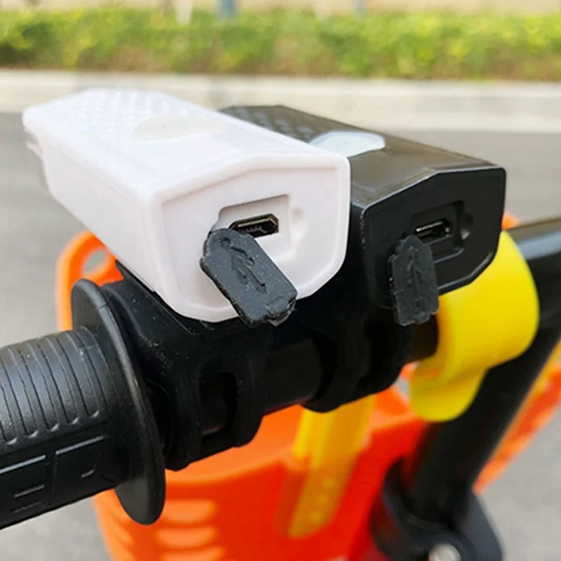 Přední světlo na kolo - bílé ZD41W