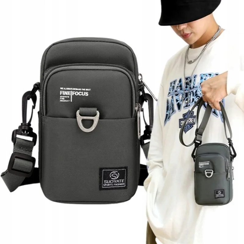 Šedá taštička SPORTS R12S