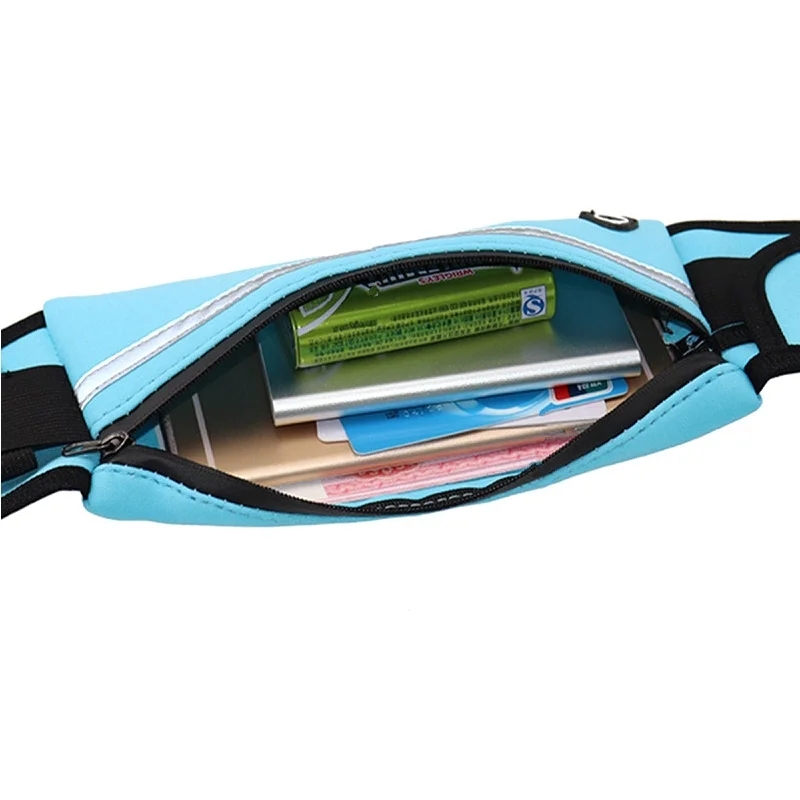 Modrá sportovní ledvinka RO153