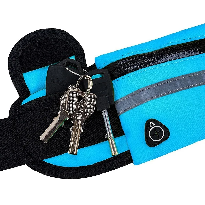 Modrá sportovní ledvinka RO153