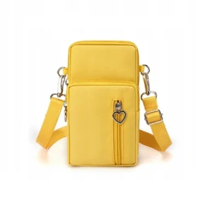 Žlutá taštička na telefon RO72Ž