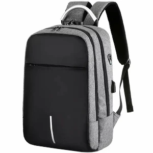 Bezpečnostní batoh na notebook BQ57S s USB portem a zámkem