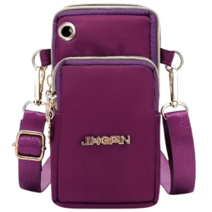 Fialová taštička na telefon RO75F