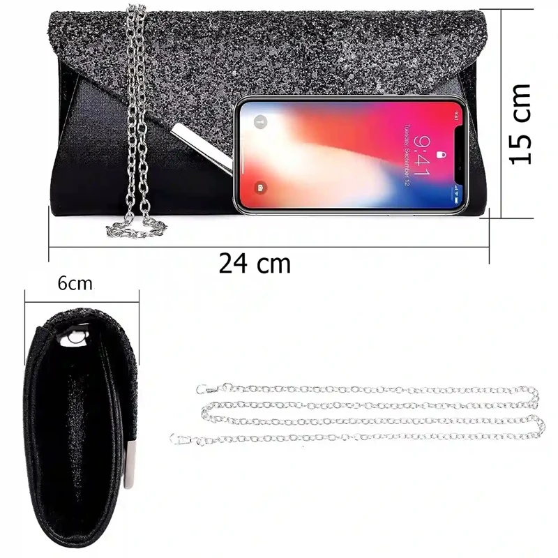 Černé psaníčko PS105