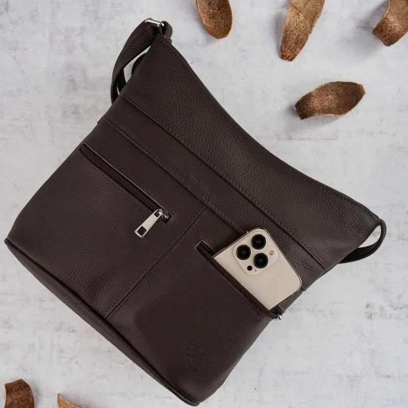 Dámská kožená kabelka PAOLO Z53