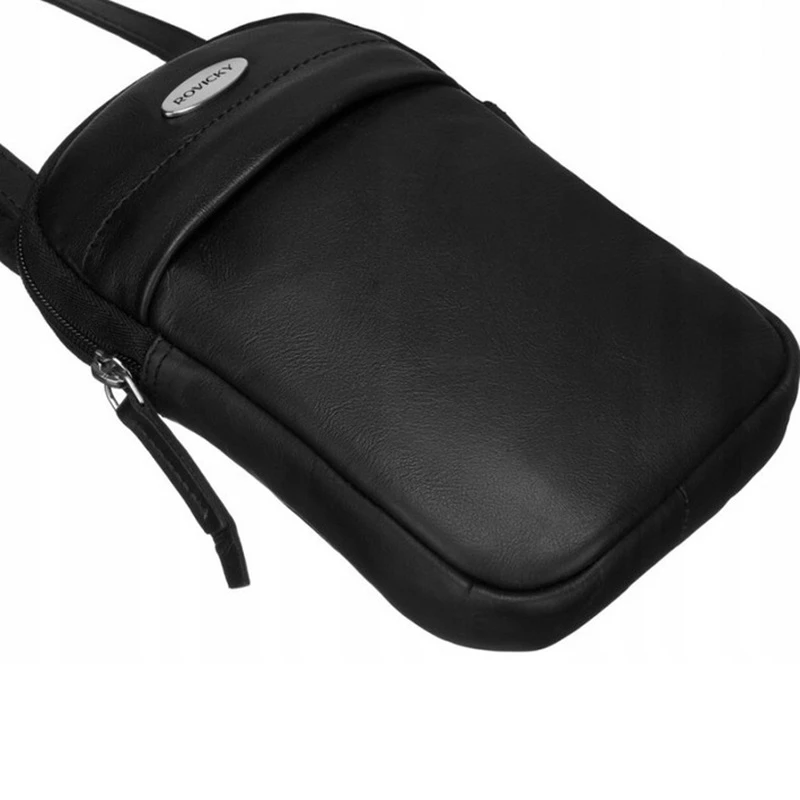 Malá kožená kabelka Rovicky R403