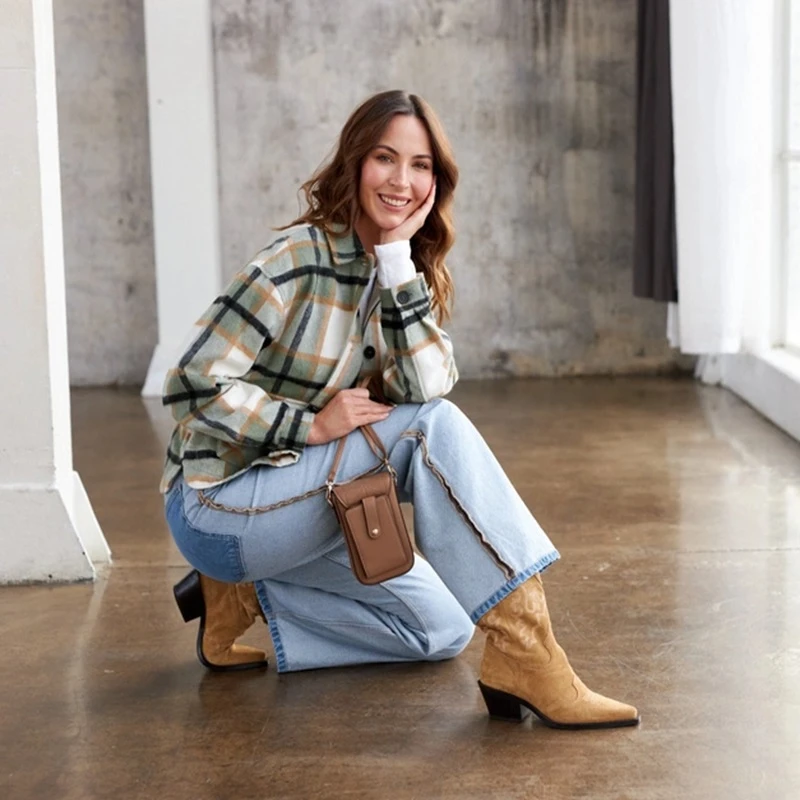 Malá kožená kabelka PT16H