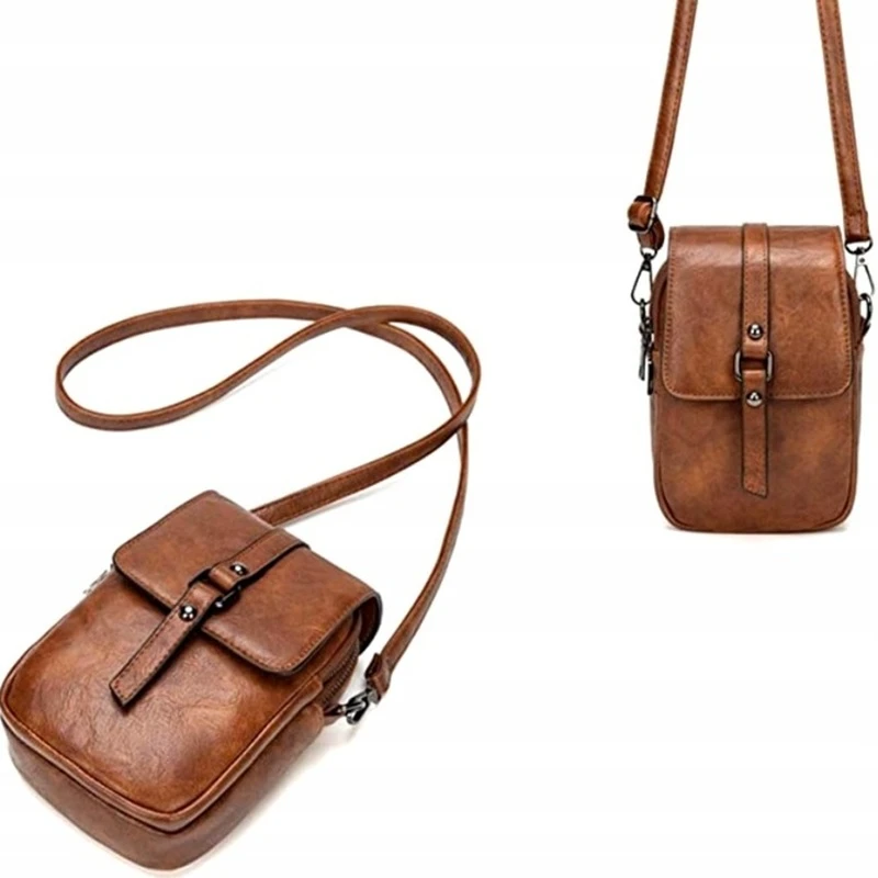 Dámská boho kabelka DK11 hnědá crossbody přes rameno