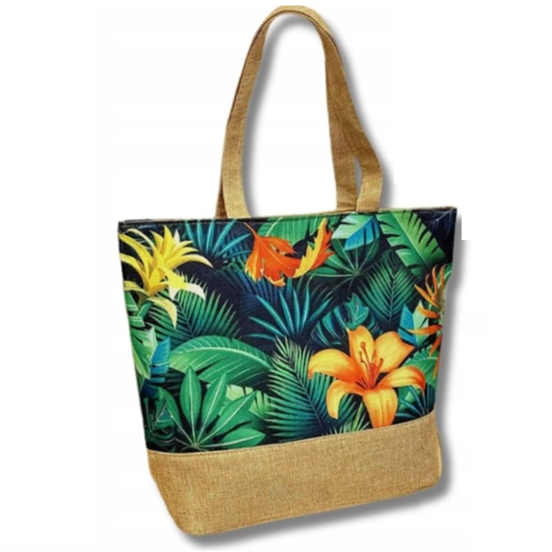 Plážová taška KVĚTINA NT24