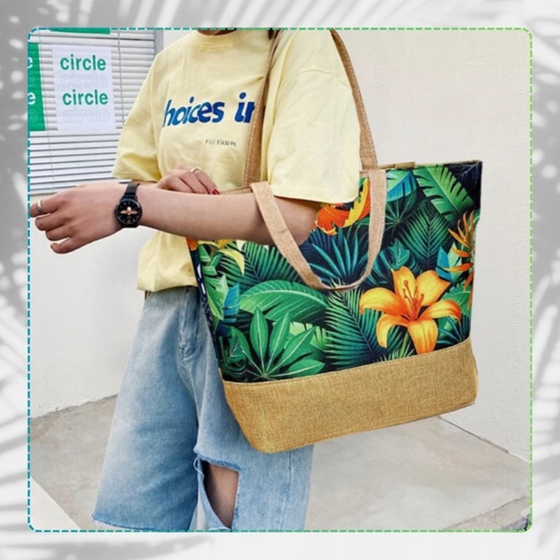 Plážová taška KVĚTINA NT24