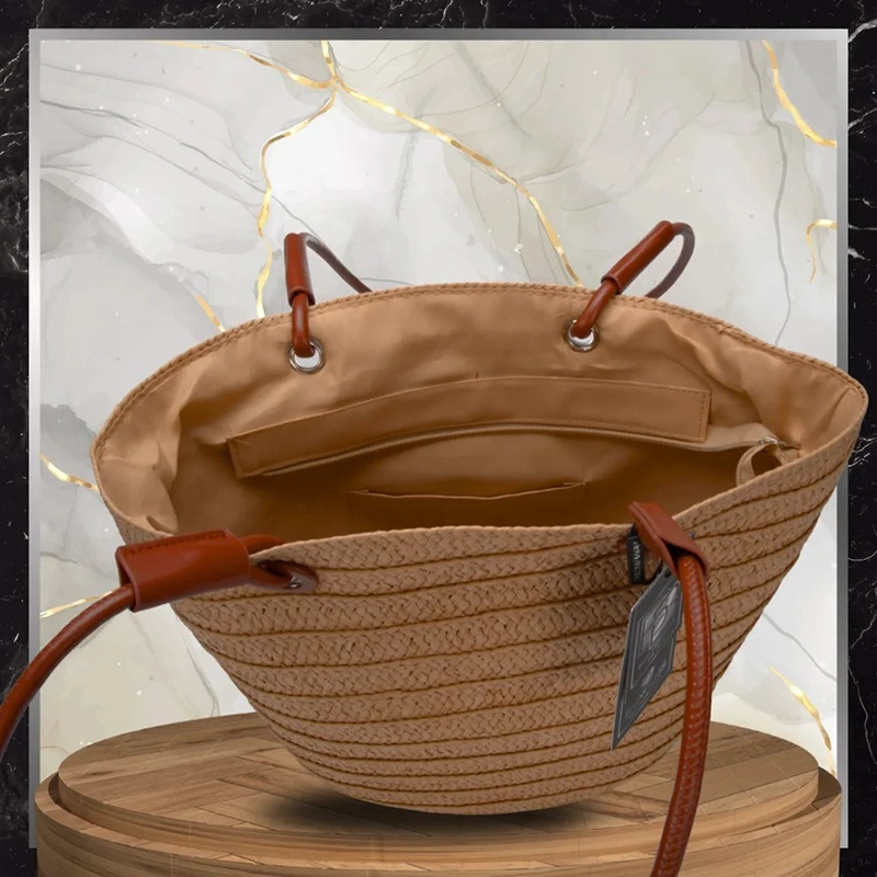 Dámská slaměná taška BB4