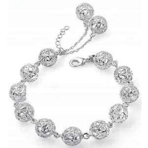 Stříbrný náramek na ruku DN18