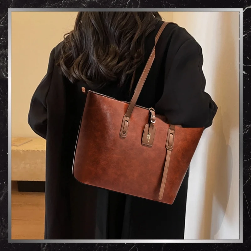 Velká kožená kabelka BB22