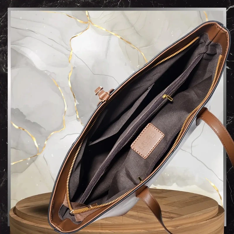 Velká kožená kabelka BB22