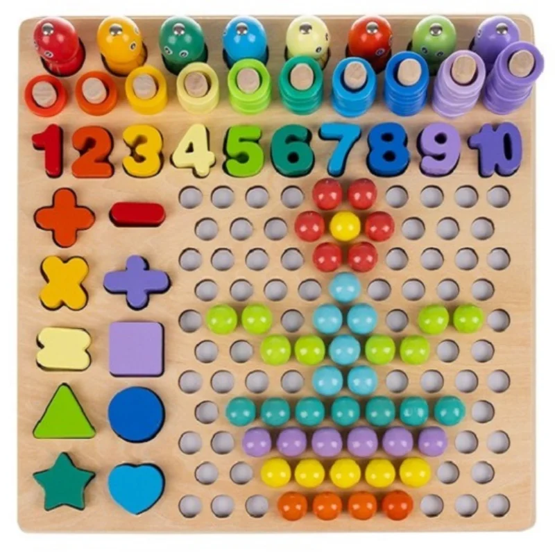Dřevěná skládačka pro děti - 17252