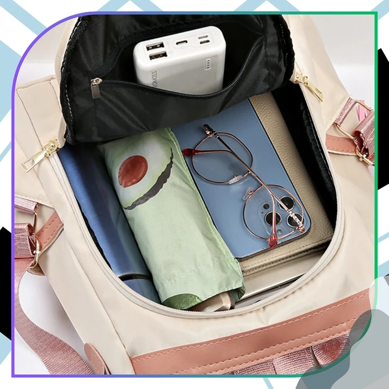 Elegantní dámský batoh Rabbit RO103Be bežový