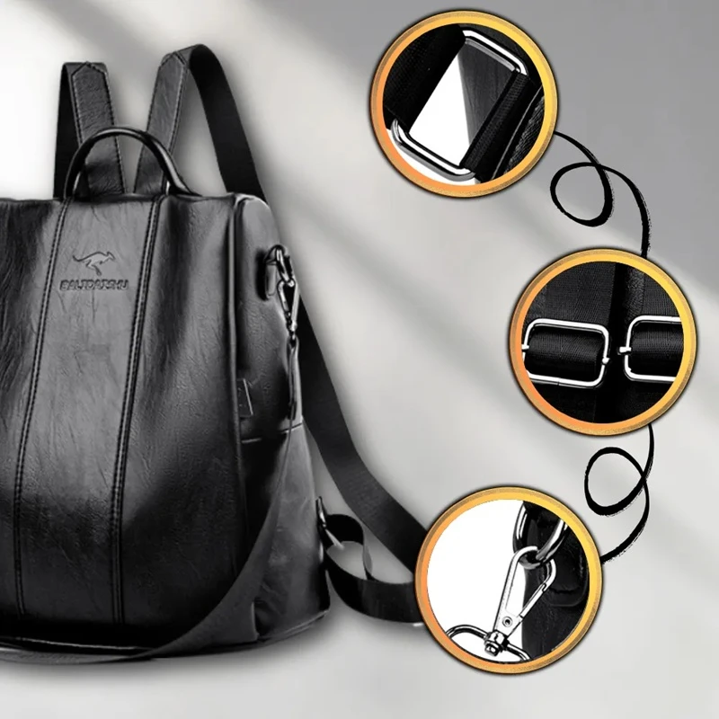 Kožený batoh MAGRA RX10