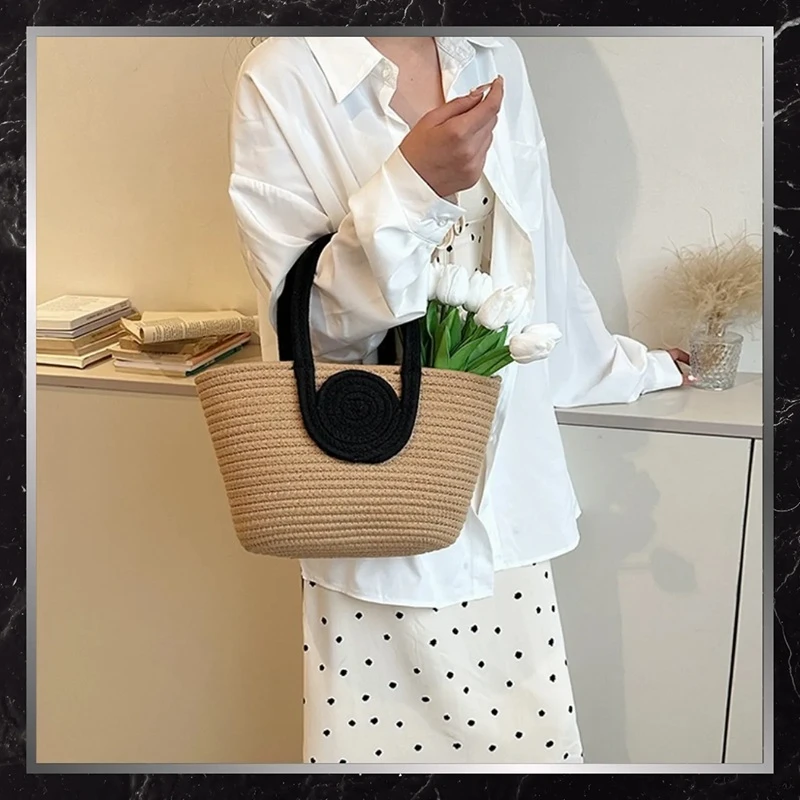 Slaměná kabelka Lumaca BB7