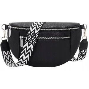 Kožená crossbody ledvinka GP101