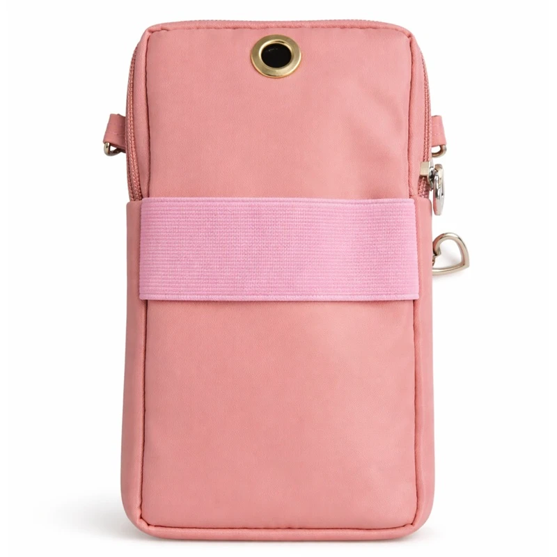 Růžová taštička na telefon RO72R