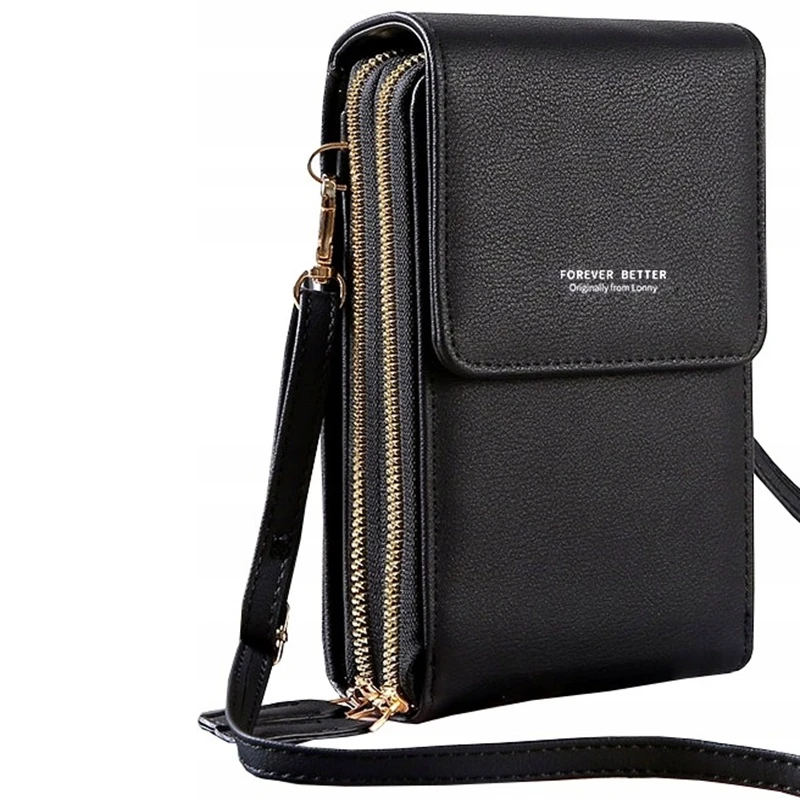 Kožená kabelka na telefon RO92B