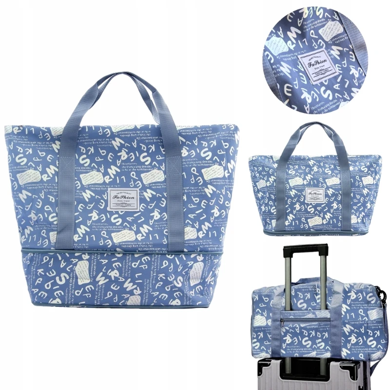 Modrá cestovní taška FaShion RO230