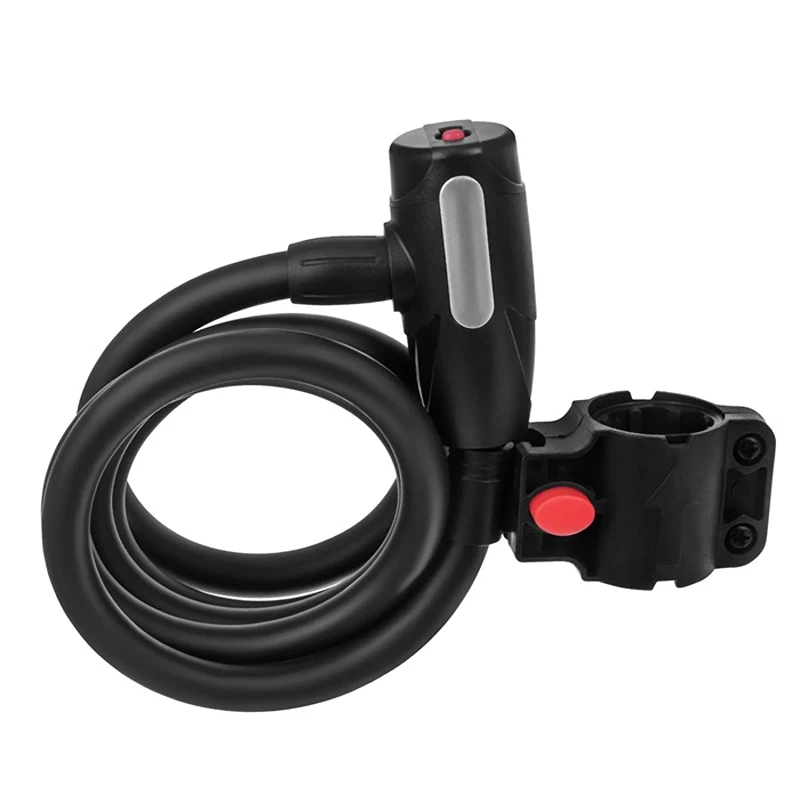 Cyklistický zámek na kolo Trizand 27614 150 cm – ocelové lano 12 mm