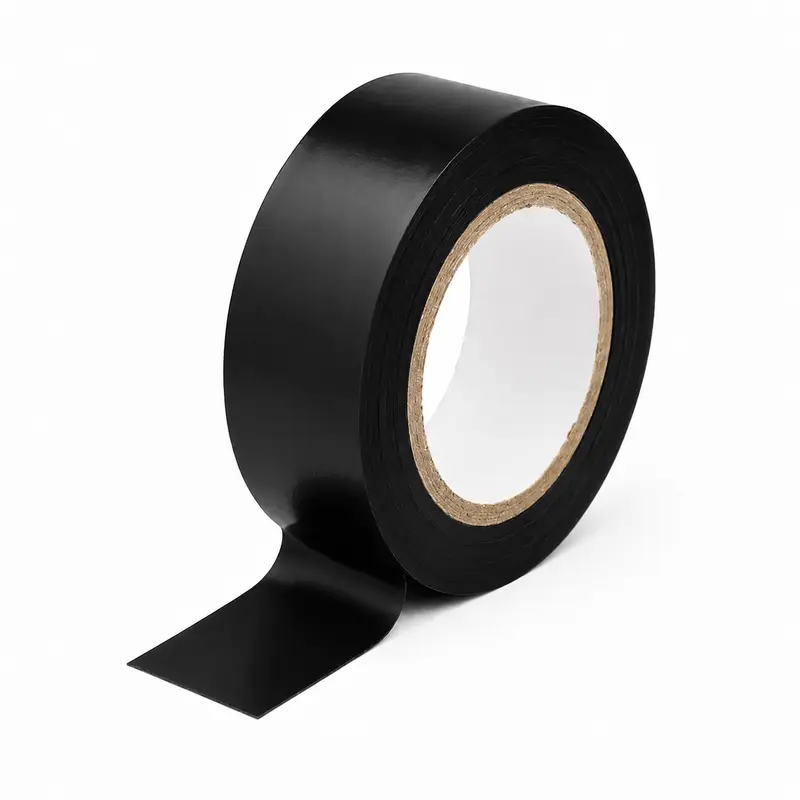 Černá izolační páska PVC 16 mm × 20 m – RO0899-4