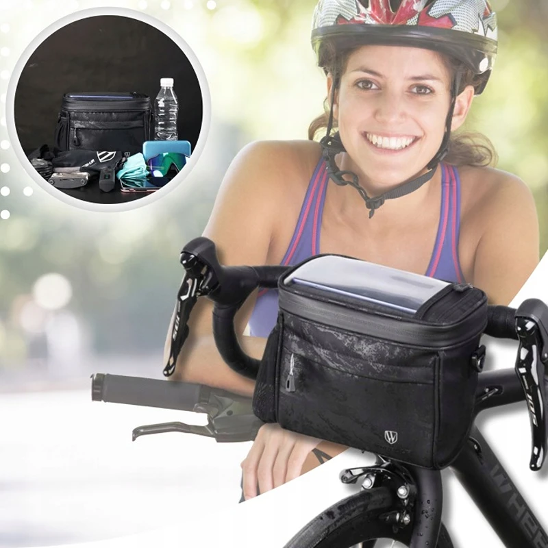 Voděodolná cyklistická brašna na řídítka Wheel UP1343