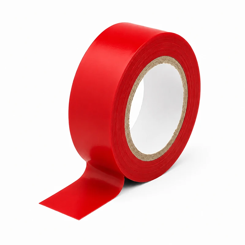Červená izolační páska PVC 16 mm × 20 m – RO0899-2