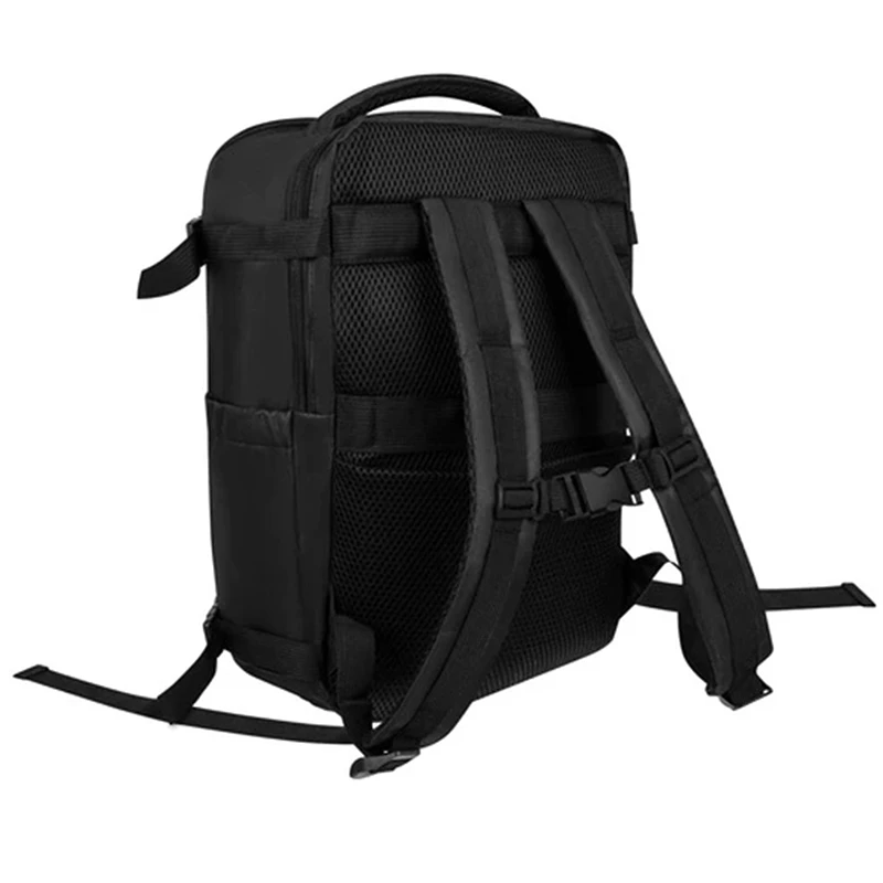 Cestovní batoh 40 × 20 × 25 cm s USB portem Trizand 27651 černý