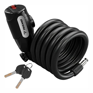 Cyklistický zámek na kolo Trizand 27614 150 cm – ocelové lano 12 mm