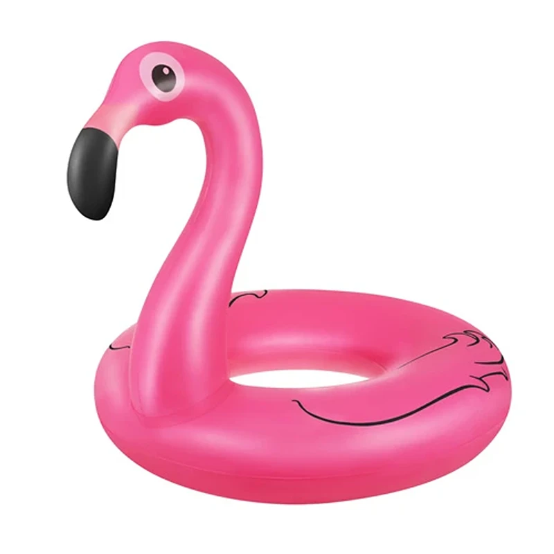Nafukovací kruh plameňák 102 cm růžový do bazénu a k moři