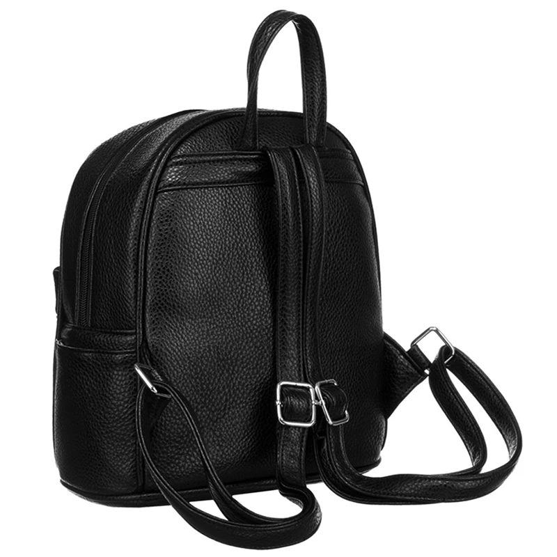 Elegantní malý dámský batoh Rovicky PZP02 černý