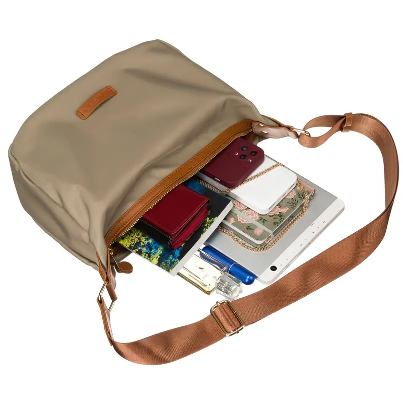 Dámská městská crossbody kabelka ROVICKY JN04 – khaki