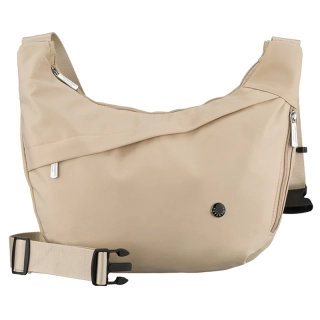 Velká dámská crossbody kabelka Peterson CTY28 – světle béžová